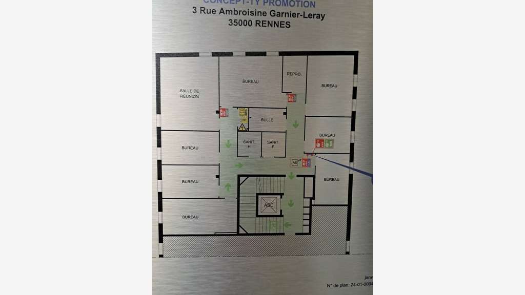Bureaux 200m² à vendre à Rennes