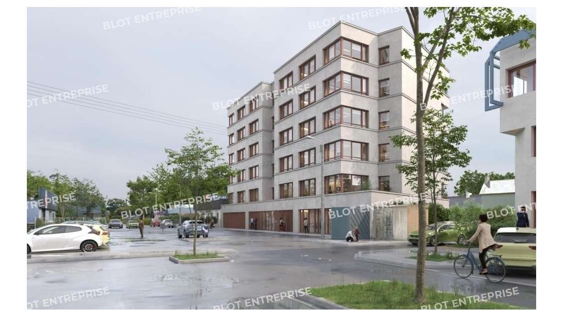 A vendre bâtiment 1332m² Rennes Ecopole Sud-Est