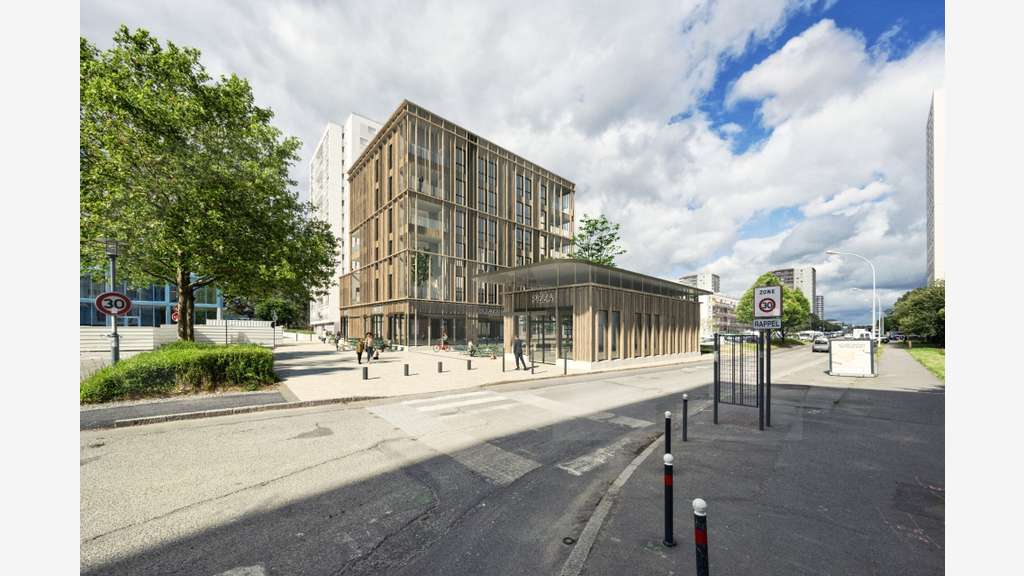 A vendre programme de bureaux à Rennes Le Blosne