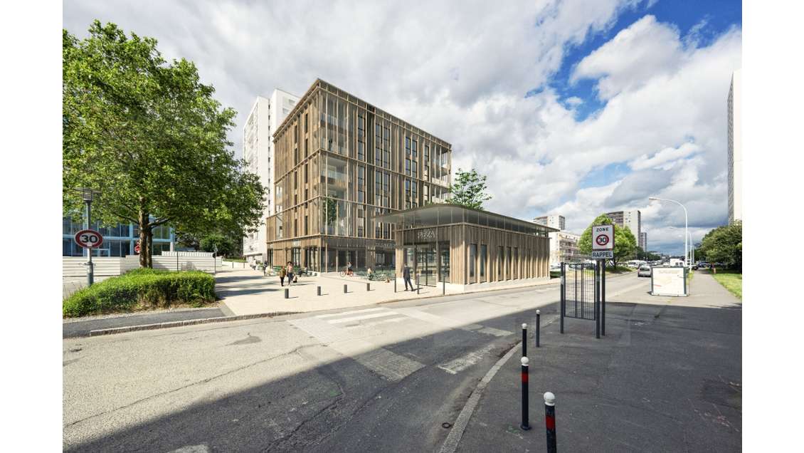 A vendre programme de bureaux à Rennes Le Blosne