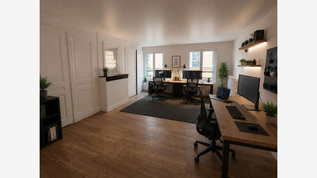 Vente bureaux R+1 à Rouen proche Vieux Marché