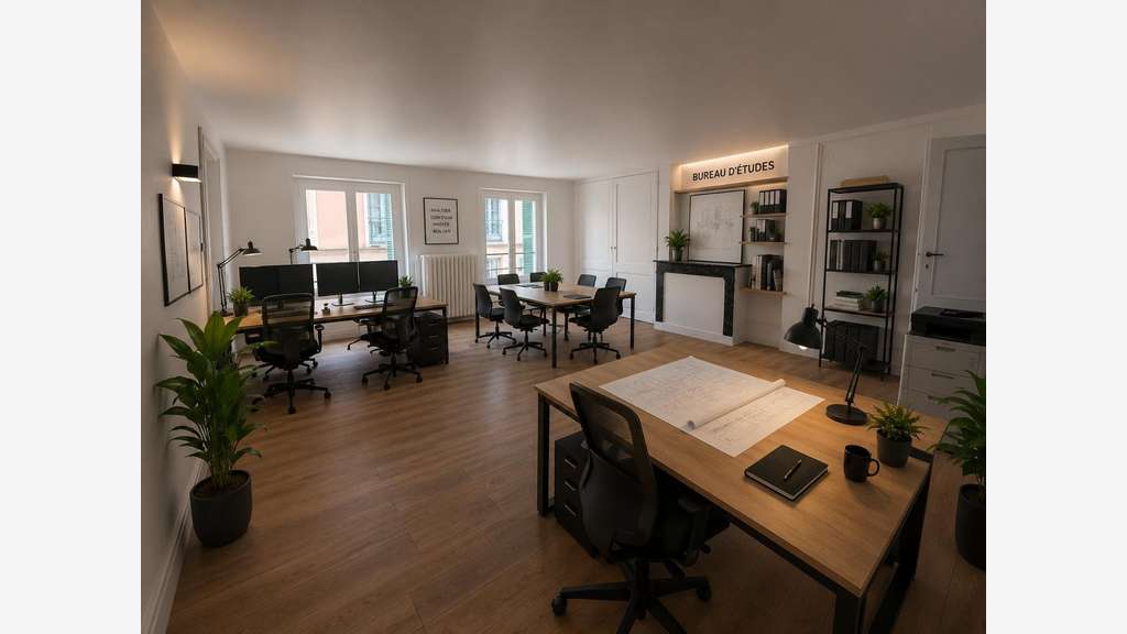 Vente bureaux R+1 à Rouen proche Vieux Marché