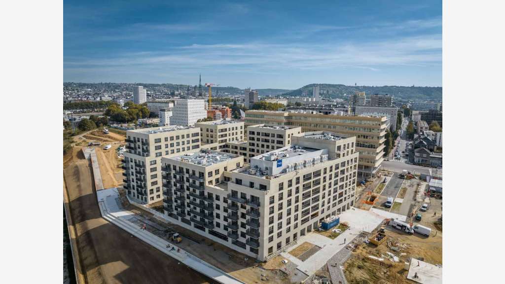 À vendre bureaux 240 à 7 500m² Rouen Eco-Quartier
