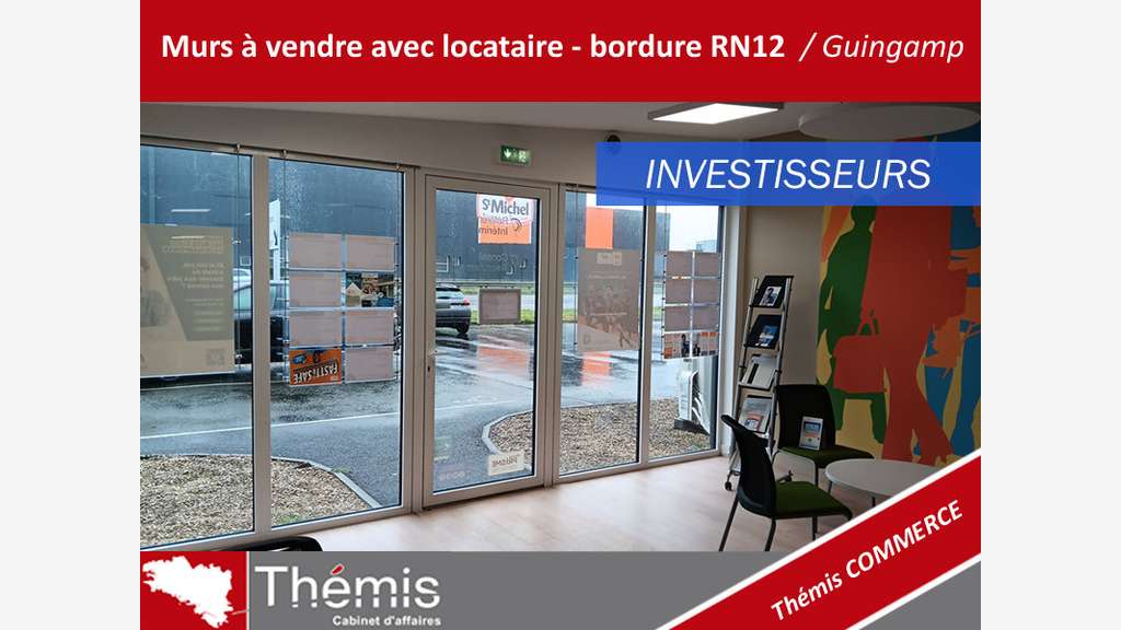 INVESTISSEUR Murs à vendre AVEC OU SANS LOCATAIRE