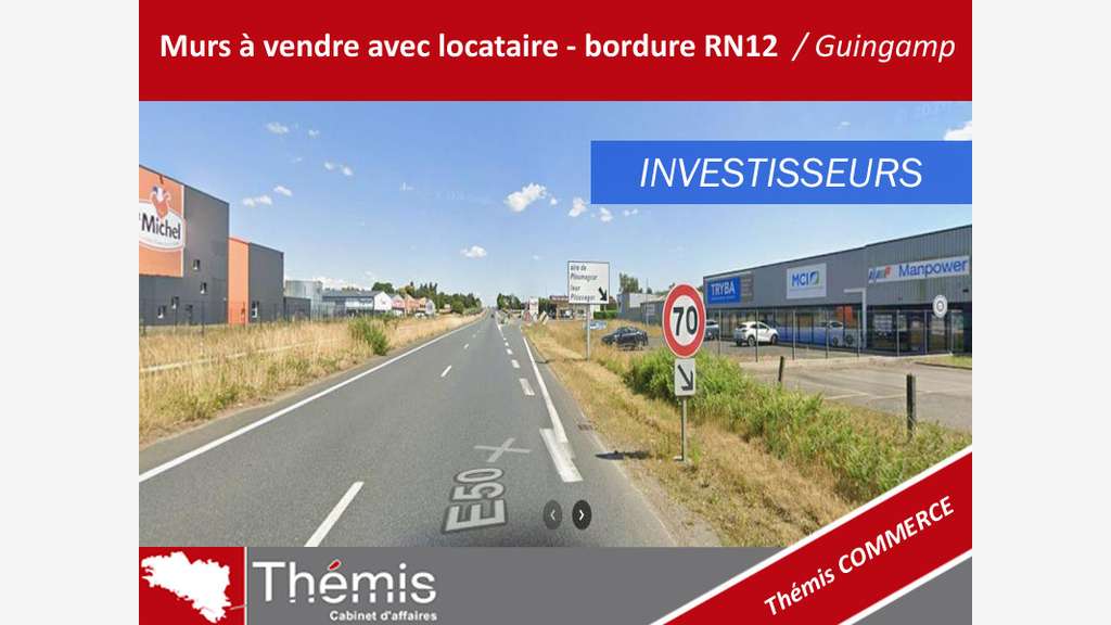 INVESTISSEUR Murs à vendre AVEC OU SANS LOCATAIRE