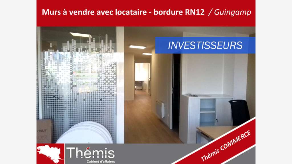 INVESTISSEUR Murs à vendre AVEC OU SANS LOCATAIRE