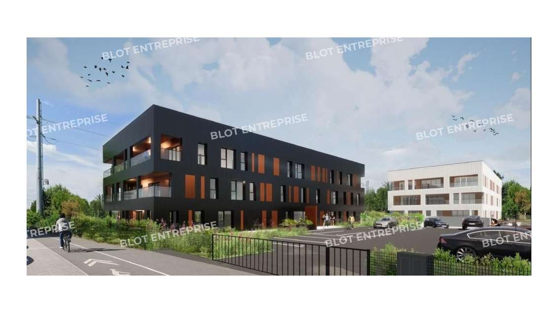 Av bureaux 1.573,88 m² et 1 512,87m² à St Grégoire