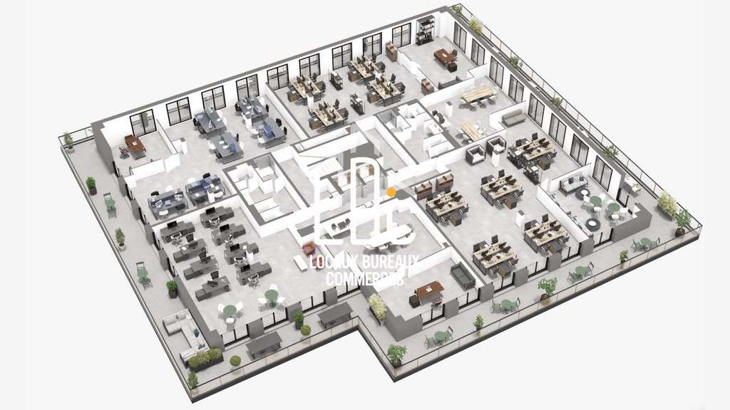Vente plateau de bureaux 360m² à Saint Herblain