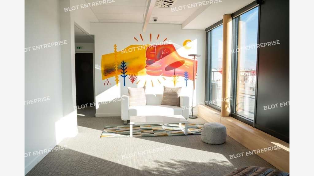 A vendre bureaux 1119m² à St-Herblain Beauséjour