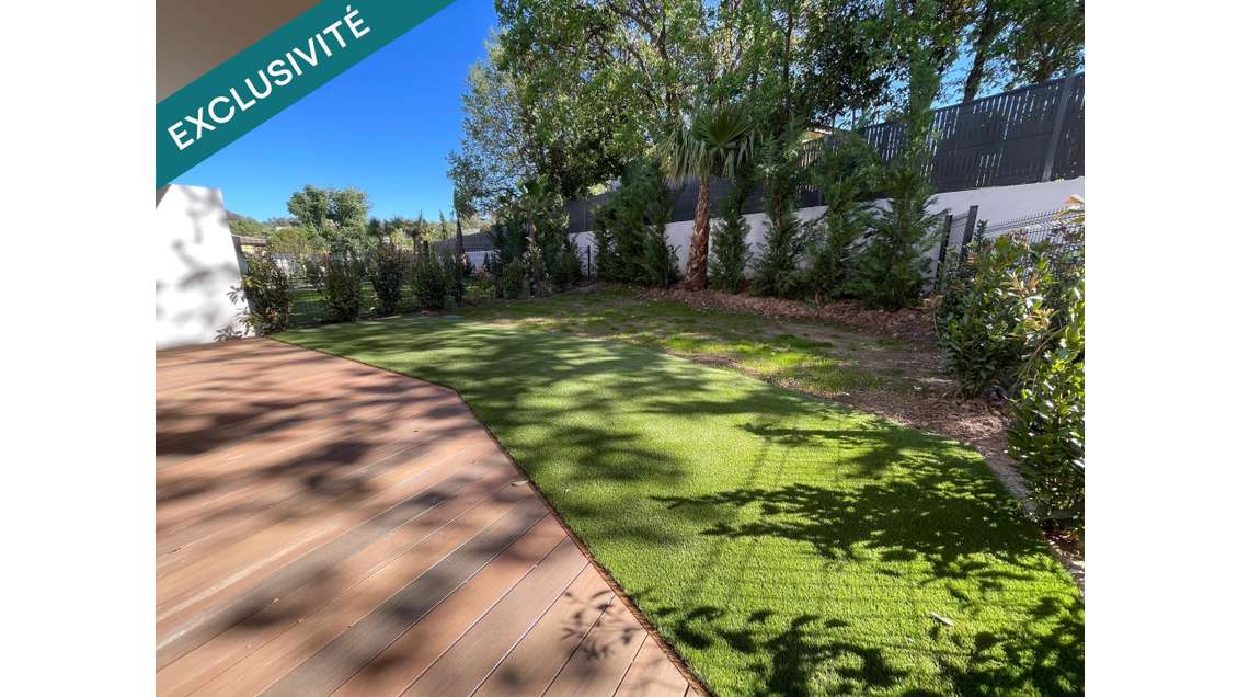 AV bureau 53m² avec jardin à St-Raphaël Valescure 