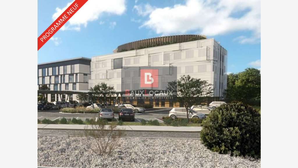 Bureaux neufs 108m² RDC à vendre Sorgues ZAC Nord