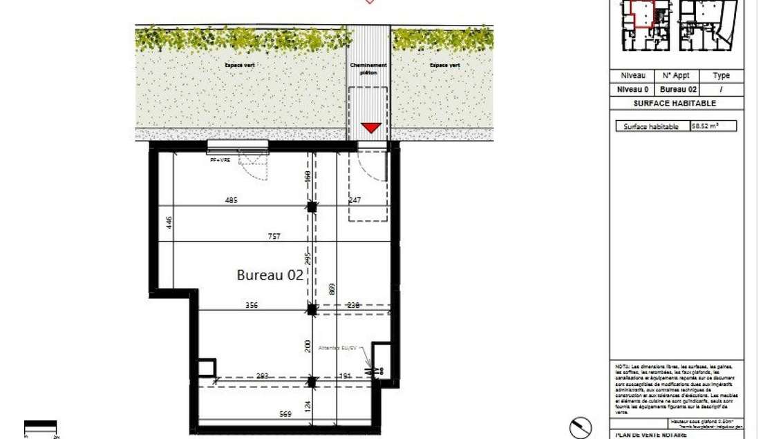 Bureau très bel emplacement au centre de Toulouse
