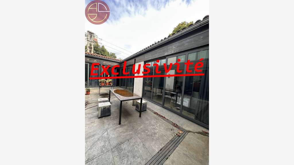 AV plateau de bureaux 405m² avec patio à Toulouse
