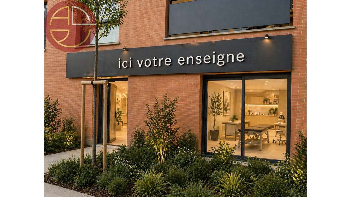 Toulouse Nord-Est  Vente bureau neuf 58,50 m² ave
