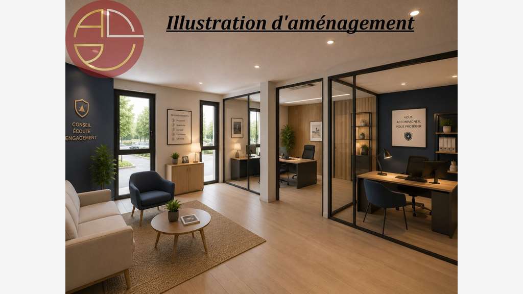 A vendre bureau de 48m² à Toulouse centre Minîmes