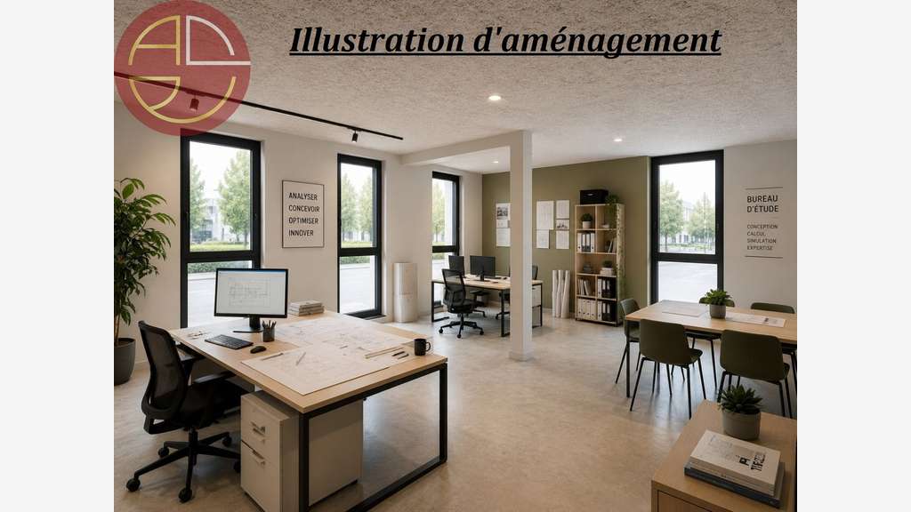 A vendre bureau de 48m² à Toulouse centre Minîmes