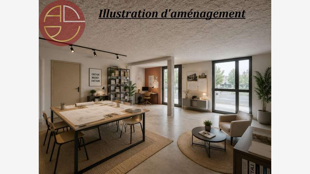 A vendre bureau de 45m² à Toulouse centre Minîmes