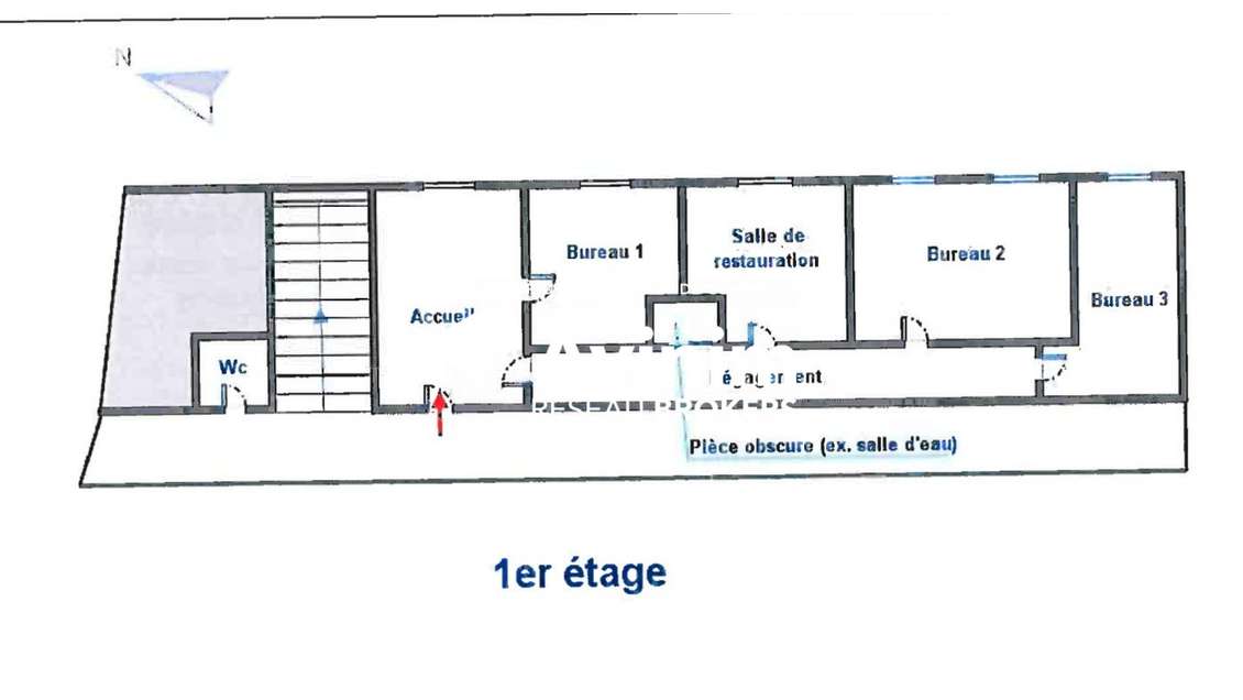 Bureaux de 76 m² a Tourrettes