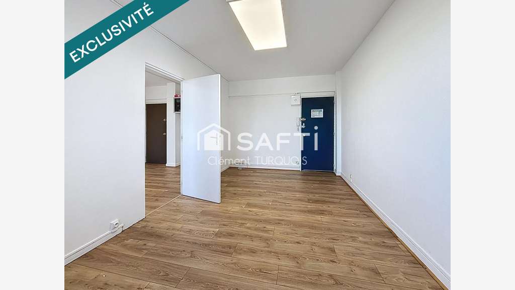 AV bureau de 65m² en R+3 à Tours quartier Rabelais