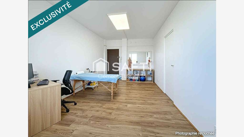 AV bureau de 65m² en R+3 à Tours quartier Rabelais