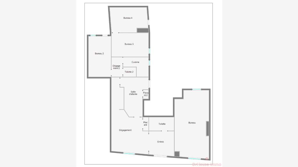 Locaux de 100m² + parkings à vendre à Tours