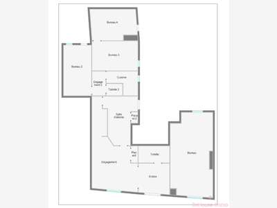 Locaux de 100m² + parkings à vendre à Tours