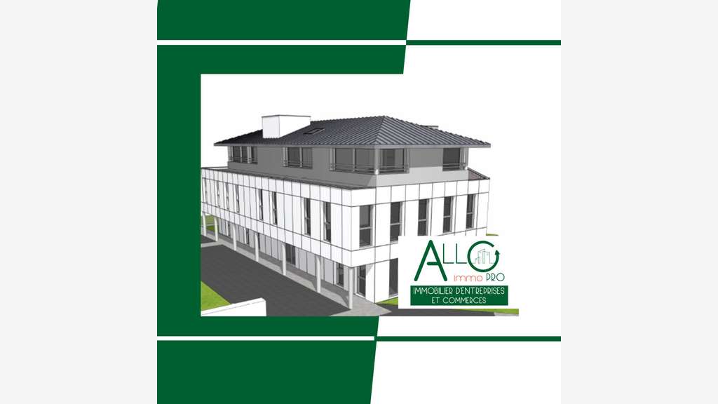 A vendre plateau bureaux 291m² neufs sur Ustaritz