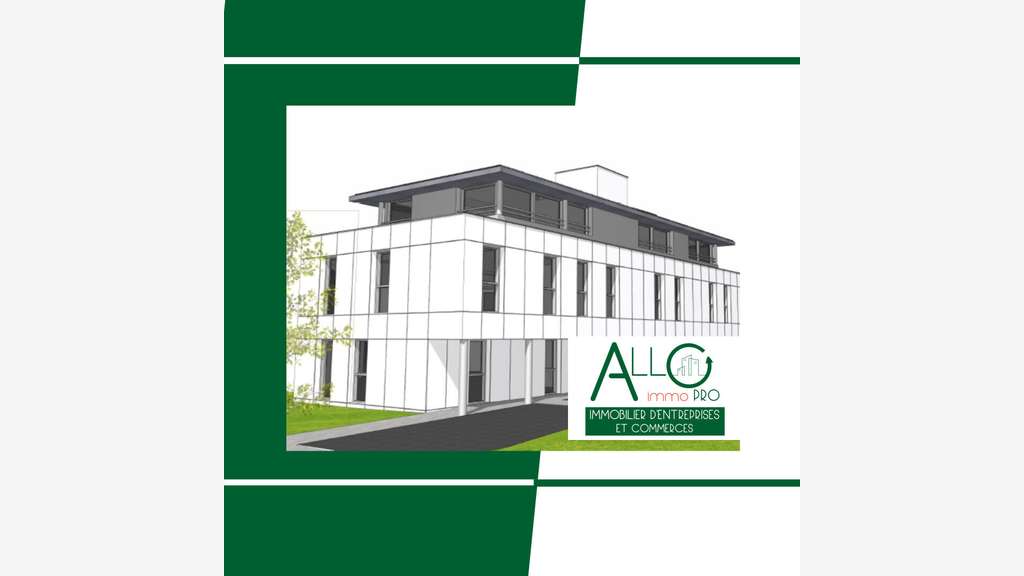 A vendre plateau bureaux 262m² neufs sur Ustaritz