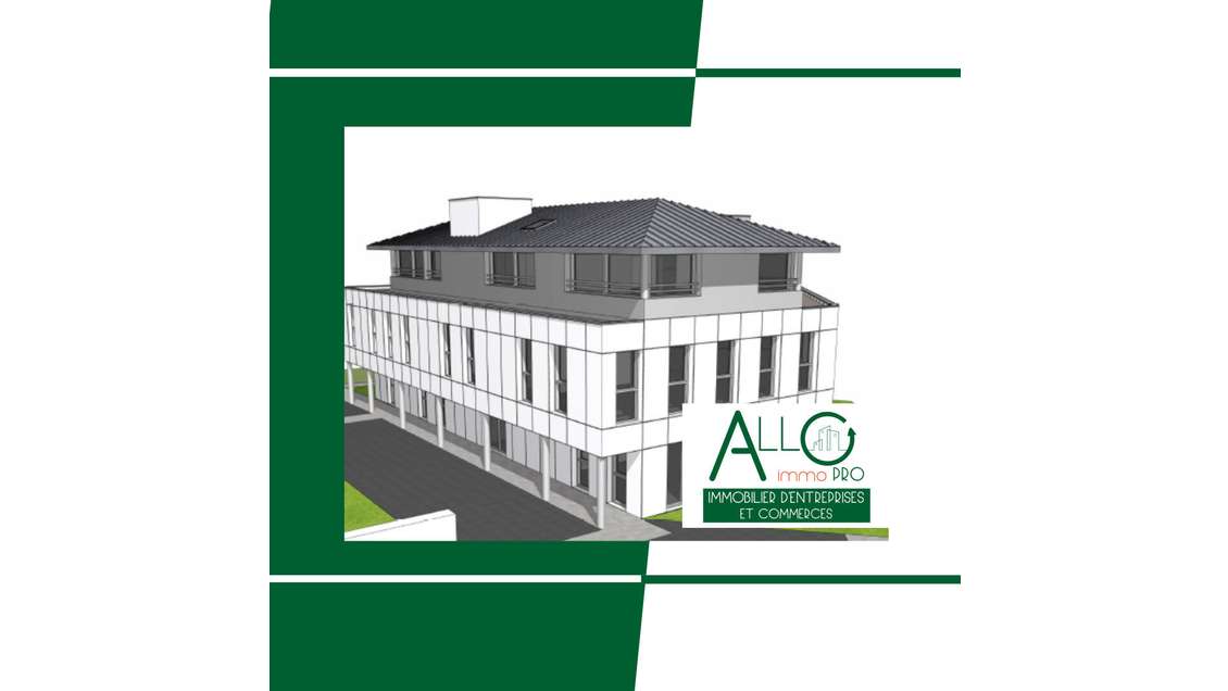 A vendre plateau bureaux 262m² neufs sur Ustaritz