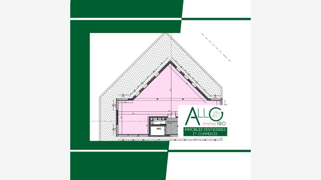 A vendre plateau bureaux 262m² neufs sur Ustaritz