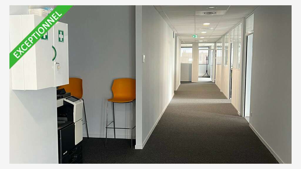 Vente bureaux 373m² R+2 Parc Lautagne Valence Sud