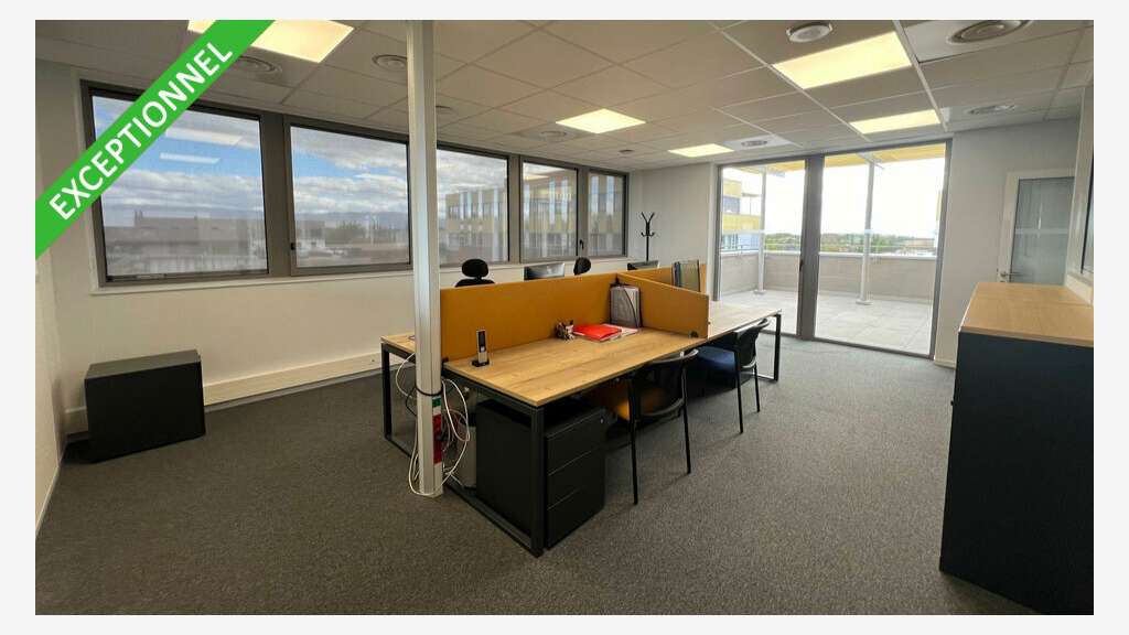 Vente bureaux 373m² R+2 Parc Lautagne Valence Sud
