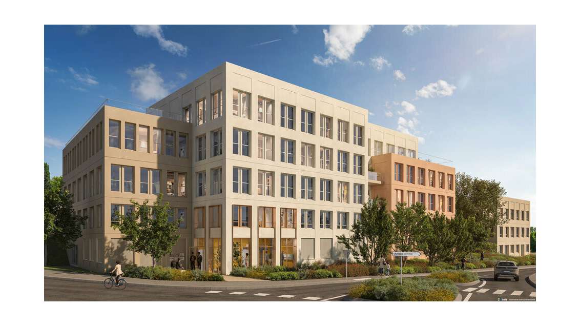 AV bureaux 66m² au coeur de Vannes env dynamique