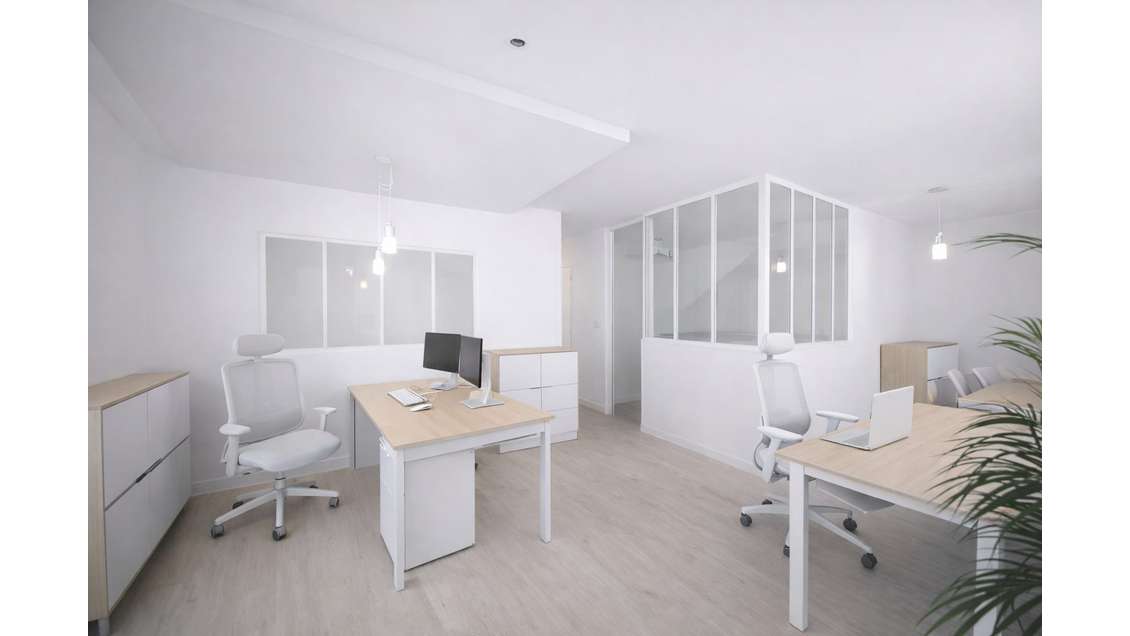 A vendre bureaux 67m² au 1er étage Vannes Ouest