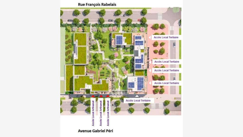 Bureaux neufs disponibles fin 2026 centre de Vaulx