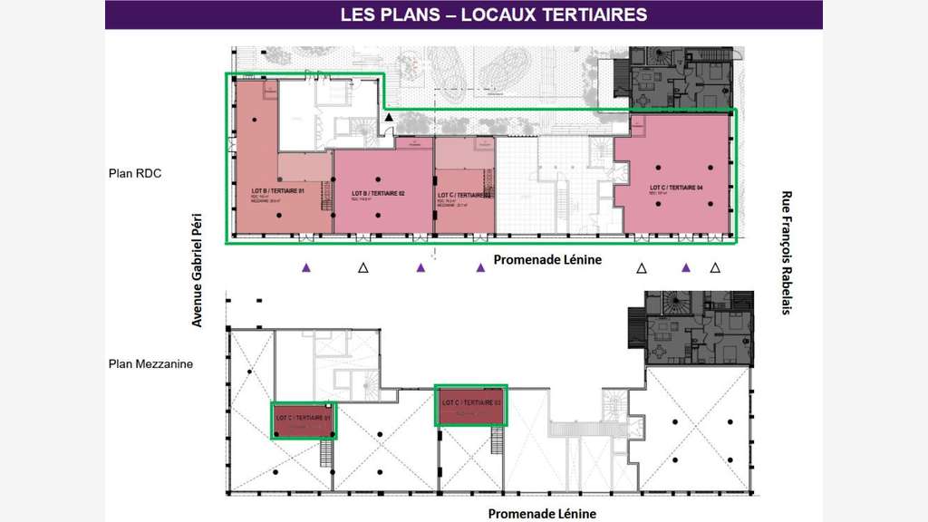 Bureaux neufs disponibles fin 2026 centre de Vaulx