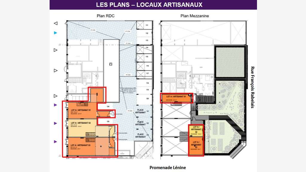 Bureaux neufs disponibles fin 2026 centre de Vaulx