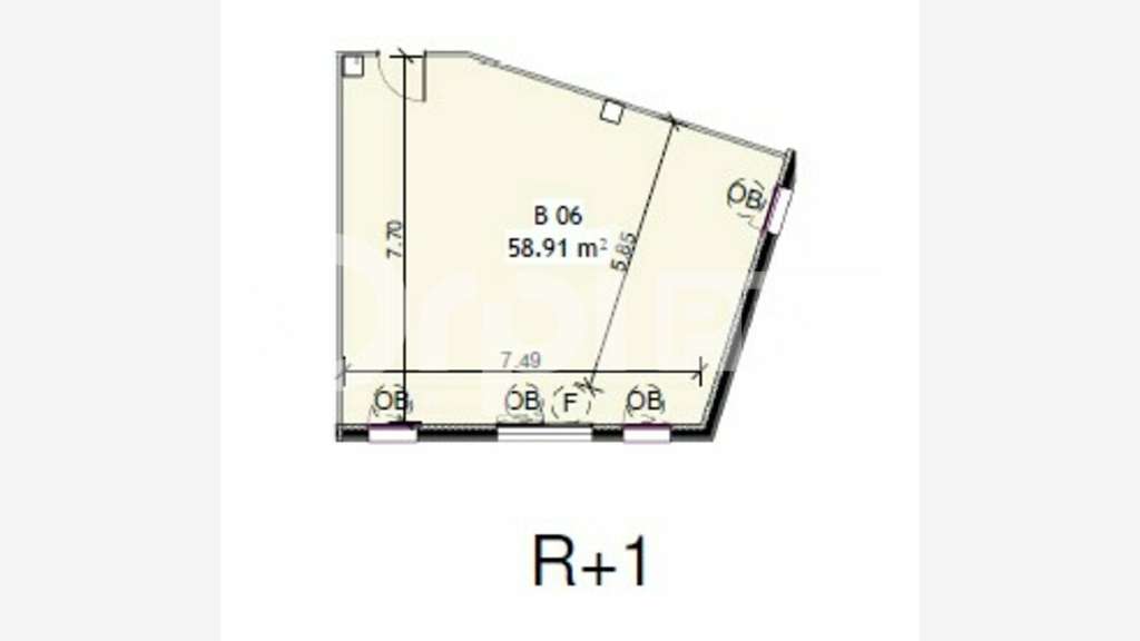 Vente bureau neuf 58m² à Villeneuve-lès-Maguelone