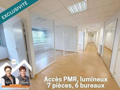 Vente local pro 134m² au 1er étage centre Voiron
