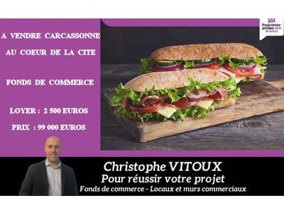 Cession droit au bail Locaux commerciaux - Boutiques à Carcassonne