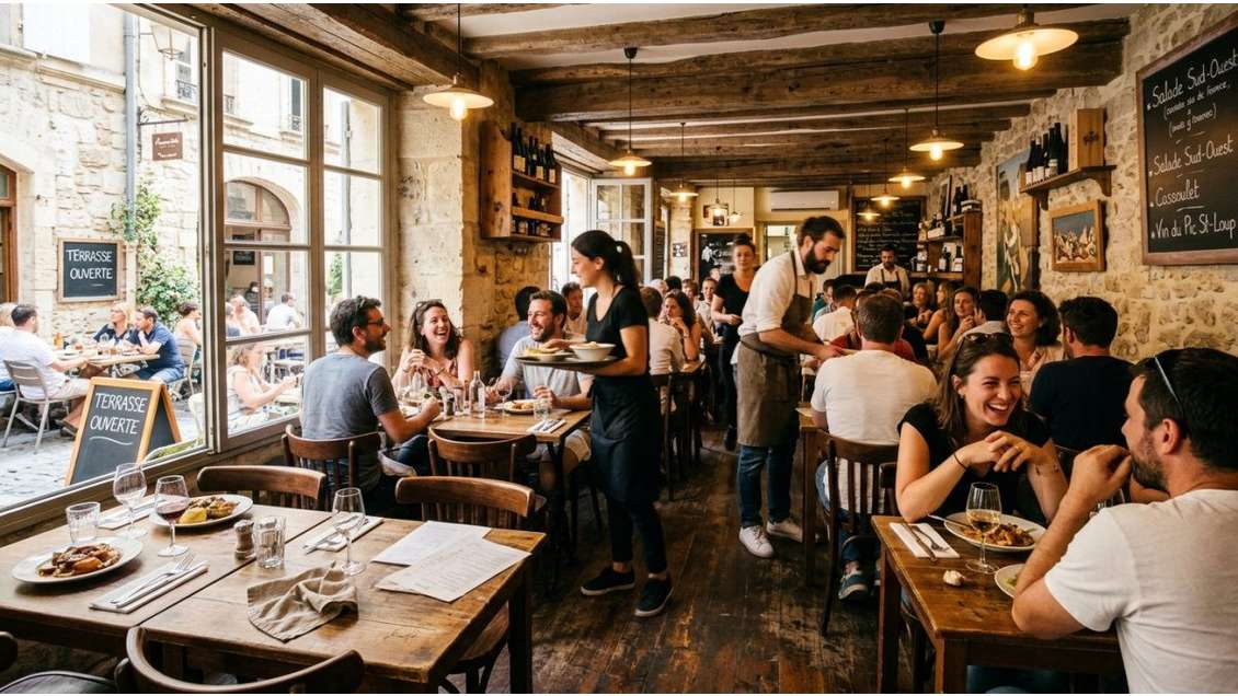 A vendre murs restaurant loués 105m² à Montpellier