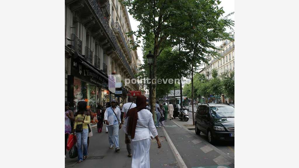 Cède local commercial 36m² Paris Magenta Lafayette