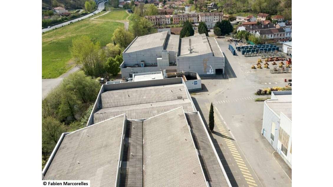 Vente entrepôt logistique 7471m² à Decazeville
