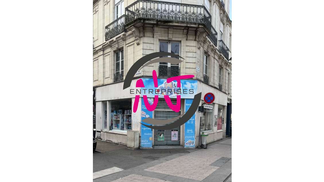 Vente local commercial de 76m² au centre d'Angers