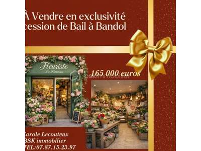 Cession droit au bail Locaux commerciaux - Boutiques à Bandol