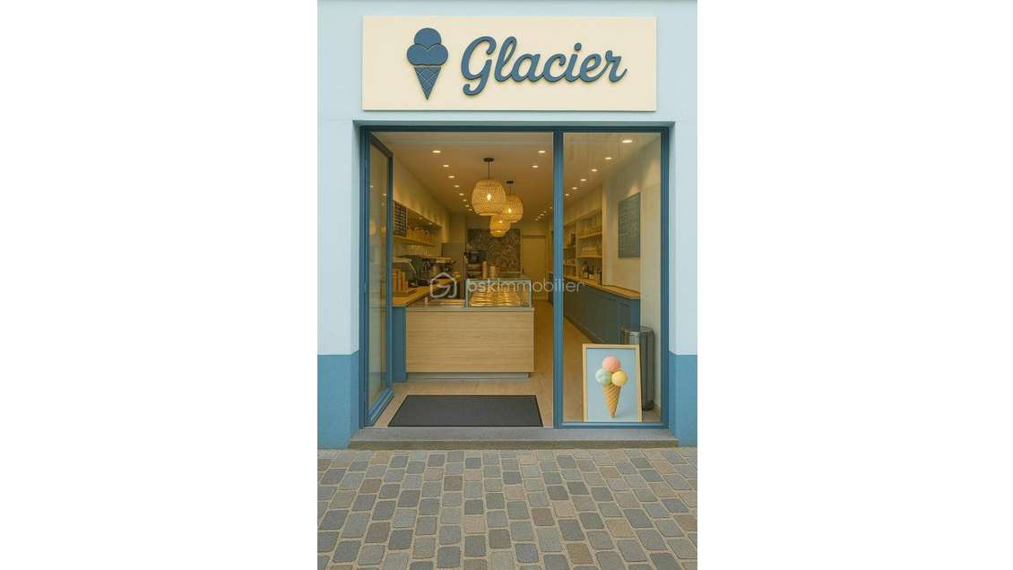 AV local commercial 40m² Cannes rue passante