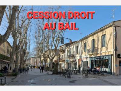 Vente droit au bail local de 115m² à Lunel centre