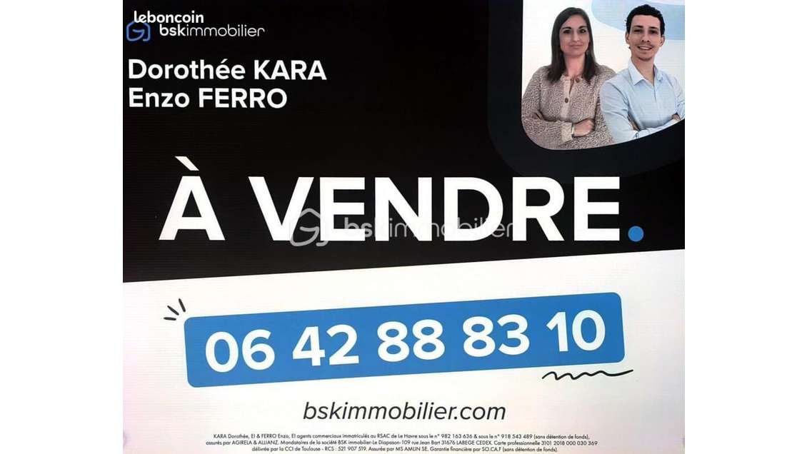 À vendre droit au bail local 260m² à Montivilliers