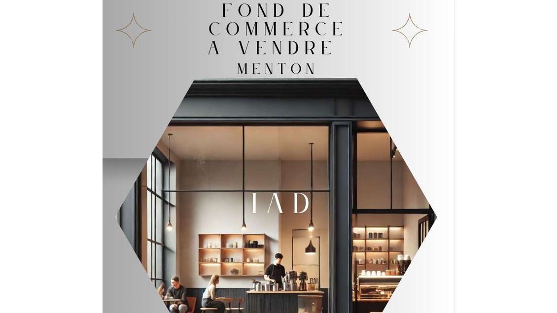 Vente DAB beau local 69m² rue centrale de Menton