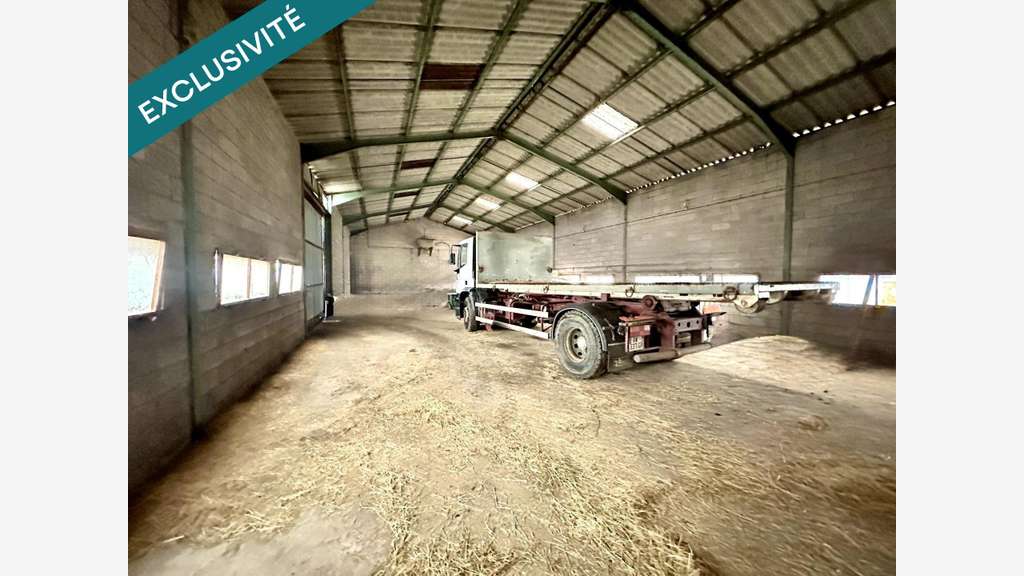 Vente stockage pro 1850m² couverts à Isserteaux 